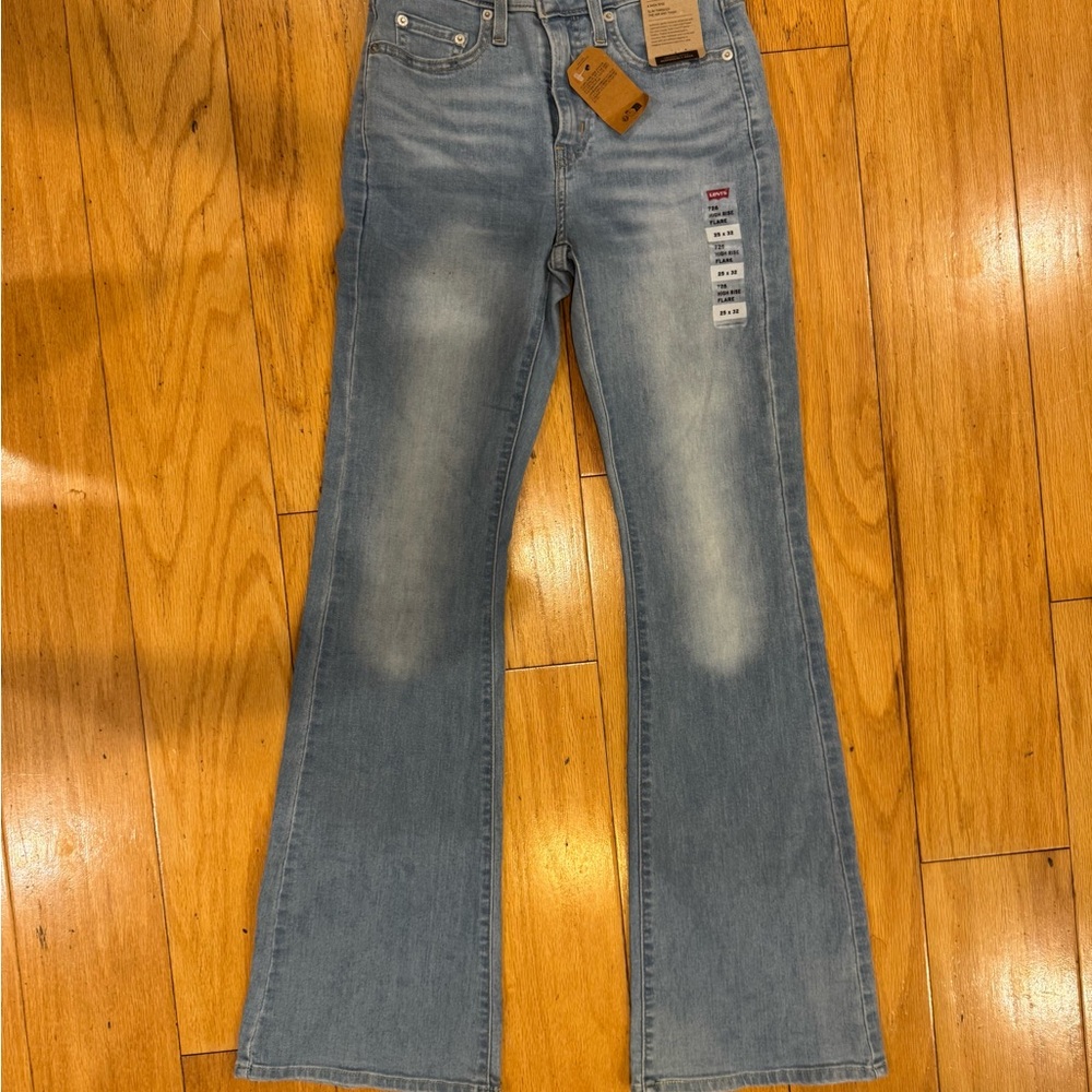 Levi's Light Blue Flare Jeans